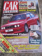 CAR MECHANICS DEC 1996 BMW