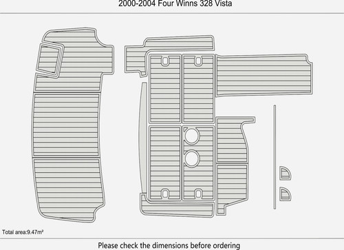 2000 2004 four winns - four, vista