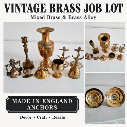 Vintage brass job - lot, mixed