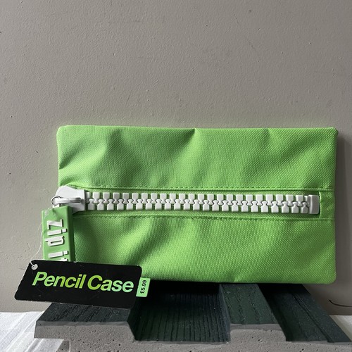 Whsmith lime green zip - lime,