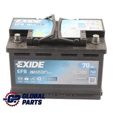 Exide Car Battery Accumulator EFB EL700 70Ah 760A Electrical Unit