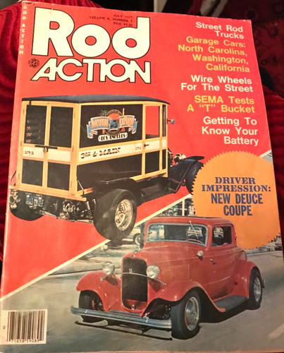 July 1977 rod action magazine - rod,
