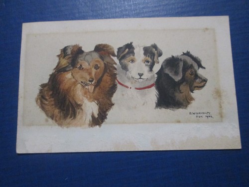 Handley 1906 signed - bw,