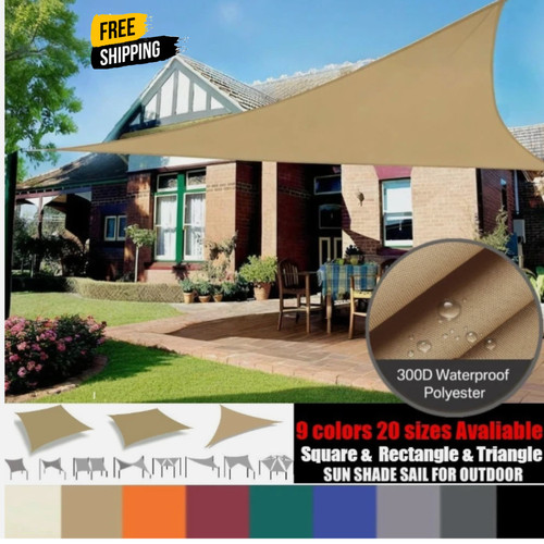 Heavy duty sun shade sail - sun,