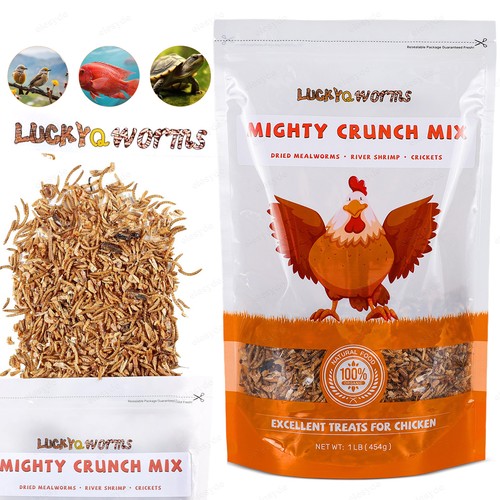 Dried mealworms river shrimp - river,