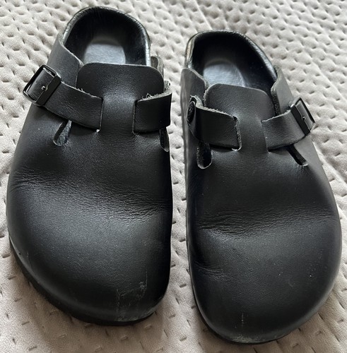 Birkenstock black leather