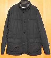 M&S Mens COLLEZIONE Black Padded Jacket Size Large Up to 48" Chest