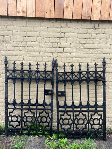 Pair wrought cast iron - pair,