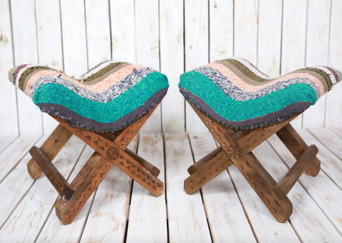 Home decor antique stool - home,