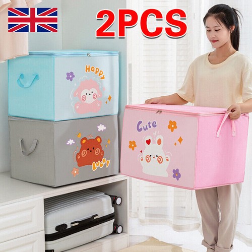 Collapsible storage box - 2x,