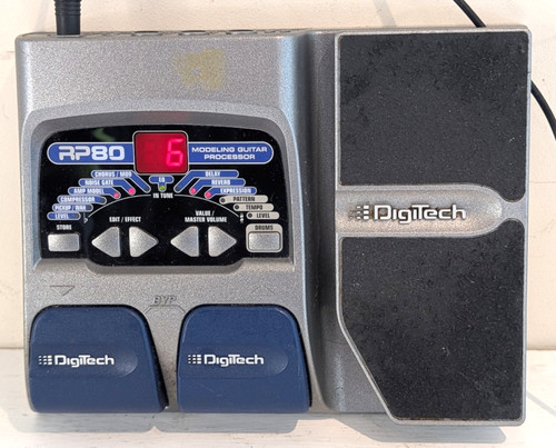 Digitech rp80 modeling guitar - modeling,