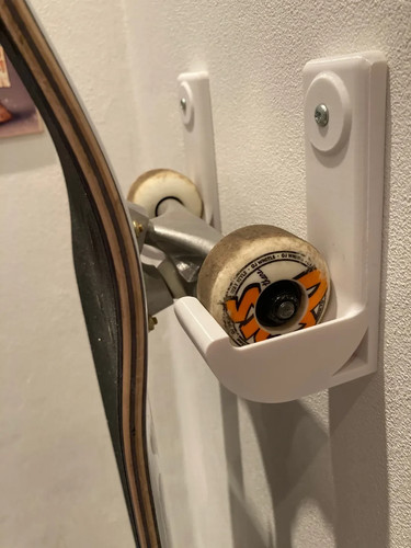 Skateboard wall mount - wall,