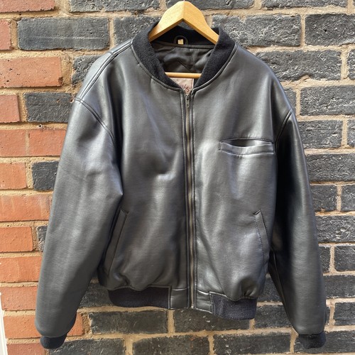 Vintage baseball faux black - faux,
