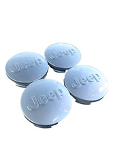 Jeep Set of 4 Silver 55mm
