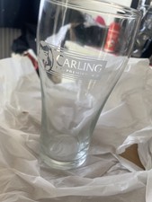 Vintage Carling F A Premiership Pint Glass