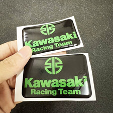 2PCS Kawasaki RACING 3d