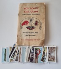 CIGARETTE CARDS BOY SCOUT & GIRL GUIDE  & RAILWAYS OF THE WORLD PARAMOUNT SWEETS