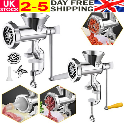 Classic hand operated meat - hand,