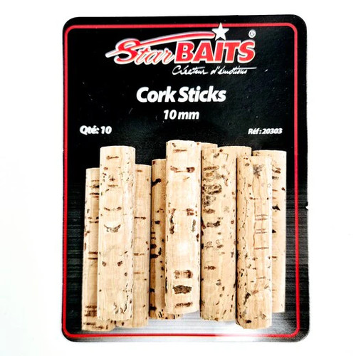 Starbaits 10mm cork sticks - cork,