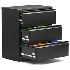 AOBABO 3 Drawer File Cabinet