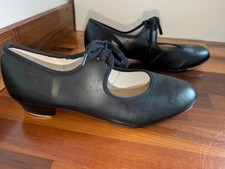 Katz ladies black tap shoes size uk 6.5 eu 40