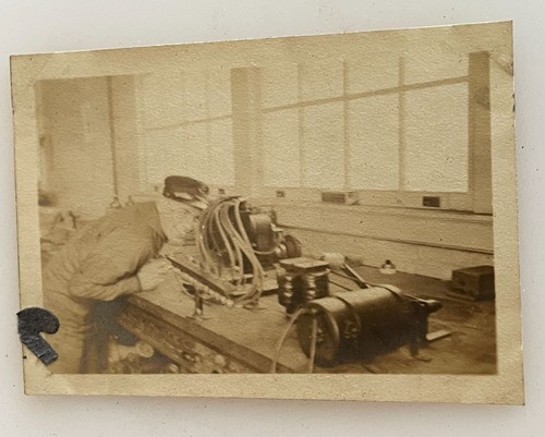 Vintage photo man working - vintage,