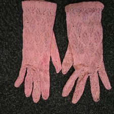 Kirgloves vintage pink lace - ,