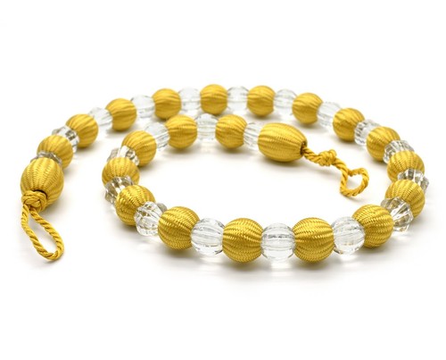 Crystal beaded curtain rope - beaded,