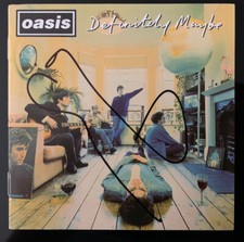 Noel Gallagher Signed Oasis CD