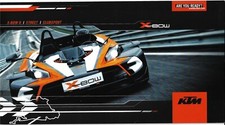 KTM X-Bow 2011-12 UK Market Sales Brochure R Street Clubsport