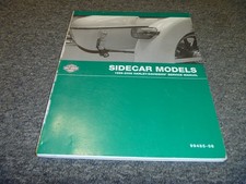 1999 Harley Davidson Motorcycle SIDECAR Shop Service Repair Manual 99485-06 xz