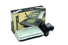 Nintendo DS Original Large Hand Held Console Includes Charger Silver Boxed