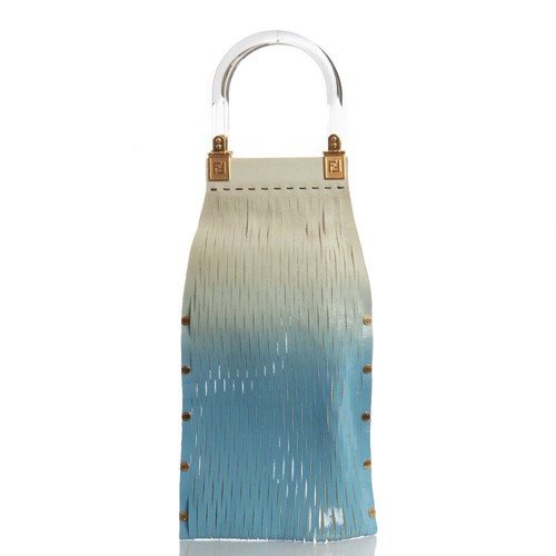 Fendi sunny two - -toned, patent