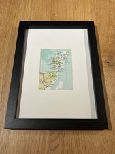 Vintage Map of Orkney - 1960s - Framed & Mounted