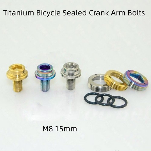 Bicycle sealed crank arm - sealed, bolts