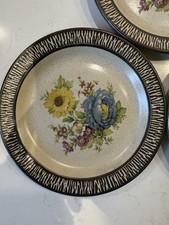 Vintage Purbeck Pottery - Set Of 5 Side plates - 17.5cm - Excellent Condition