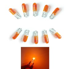 10x T5 Halogen Car Bulbs 12v