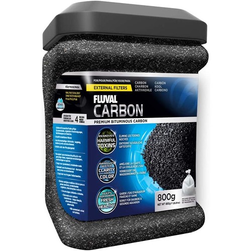 Fluval activated carbon 800g - fluval,