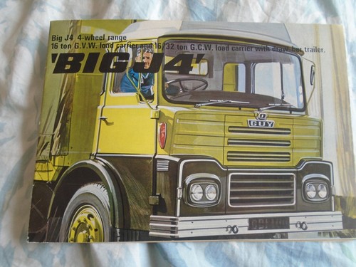 Guy big truck brochure - j4,