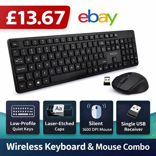 Wireless keyboard and mouse - and,