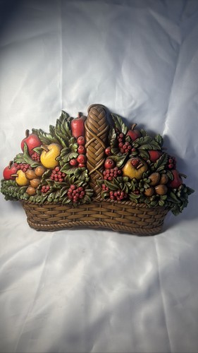 Homco 1978 fruit - basket, wall