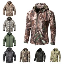 Mens Camouflage Padded