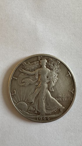 1944 walking liberty - 1944-d, half