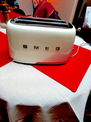 Smeg slice toaster cream - smeg, and