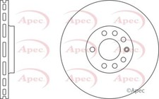 Apec Brake Disc Front Single