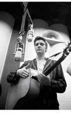 Elvis Presley Recording at RCA Victor Studio 1956 Picture Photo Print 4x6