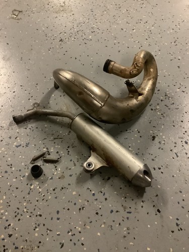 2009 ktm muffler header - ktm, sx