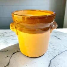 Stoneware crock canister g - crock,