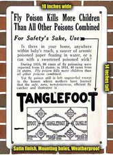 Metal Sign - 1916 Tanglefoot