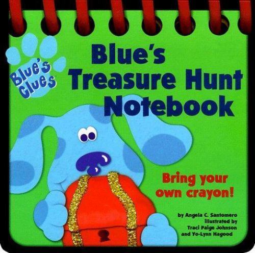 Blue treasure hunt - blue's, notebook